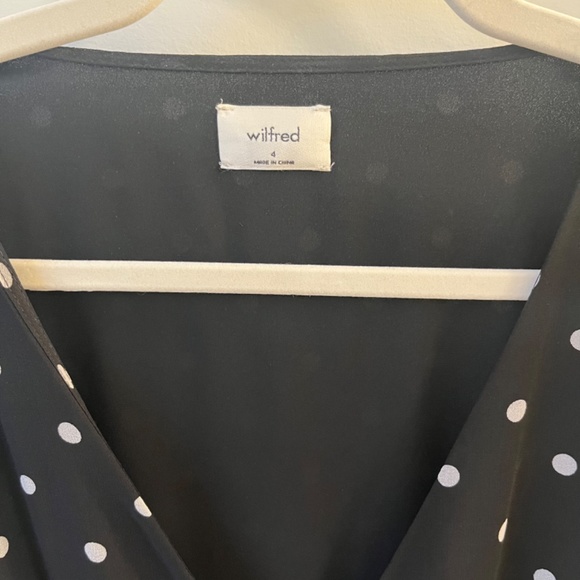 aritzia Wilfred polka dot dress - Picture 2 of 3